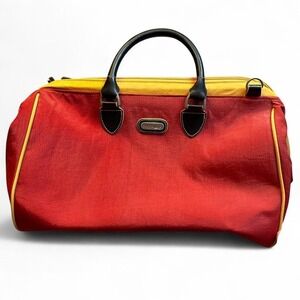 Baggallini travel carry on medium size red‎ orange bag